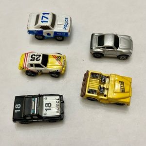 Vintage,  Lot of 5 Miniature 1.25-inch Cars (B)